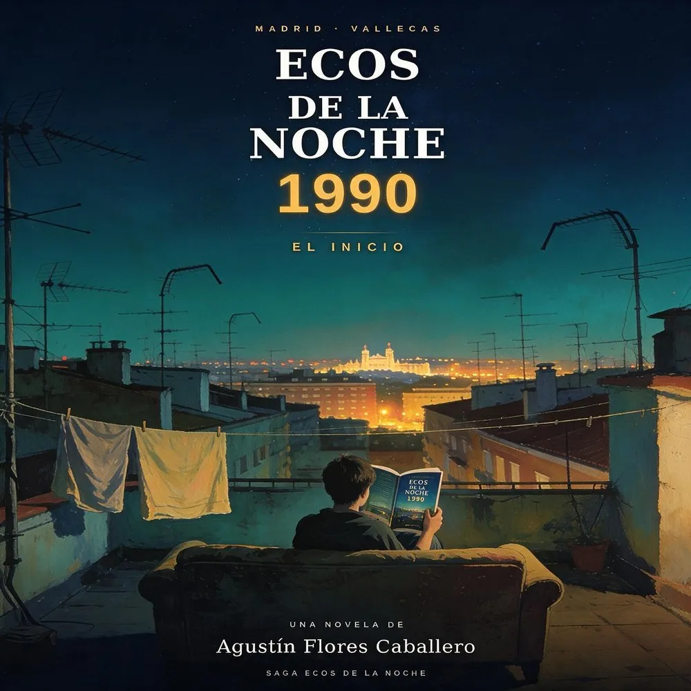 Carátula del audiolibro de Ecos de la Noche 1990