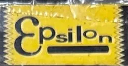 Pegatina amarilla de Epsilon.